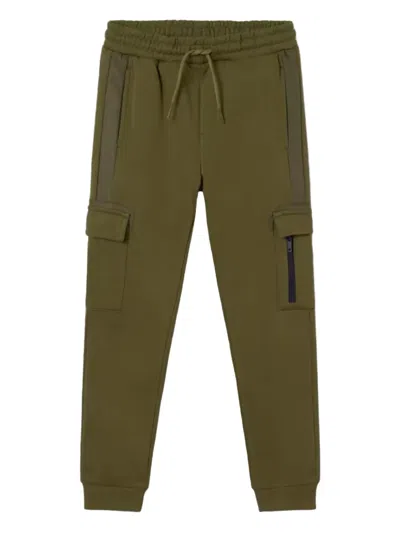 Mayoral Cargo-pocket Tracksuit Bottoms In Green