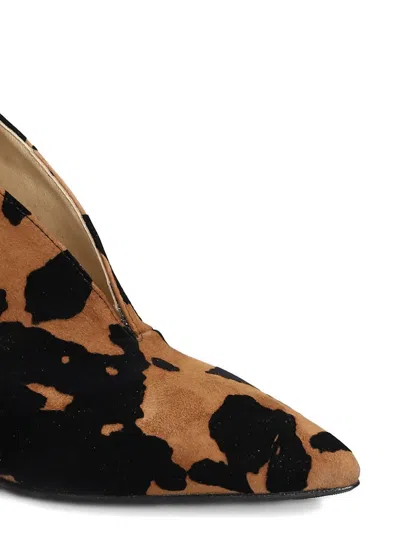 L Arianna 70mm L'arianna Animal Print Heeled Boots In Animal Print