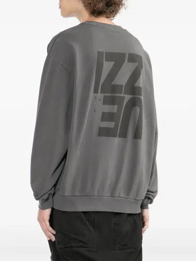 Izzue Logo-embroidered Sweatshirt In Gray