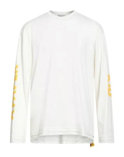 A Paper Kid Man T-shirt Cream Size M Cotton In White