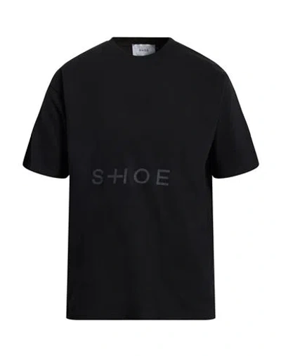 Shoe® Shoe Man T-shirt Black Size Xl Cotton, Polyester In Black
