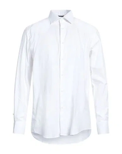 Berna Man Shirt White Size Xxl Cotton In White