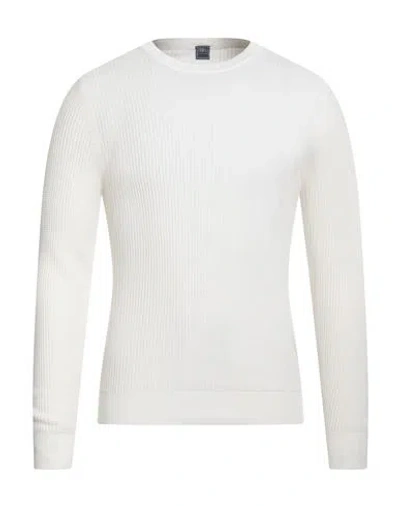 Fedeli Man Sweater Off White Size 40 Cotton In White