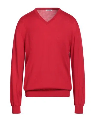 Gioferrari Man Sweater Red Size 50 Merino Wool In Red