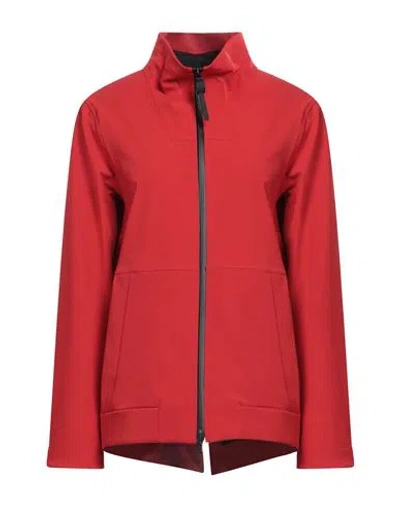 Peuterey Woman Jacket Red Size 6 Polyamide, Polyester, Elastane In Red