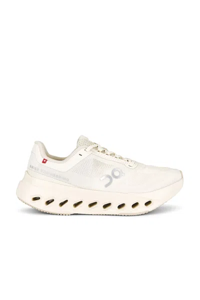 On Cloudsurfer Next Sneakers Dew In White
