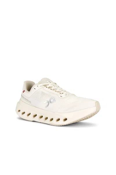 On Cloudsurfer Next Sneakers Dew In White