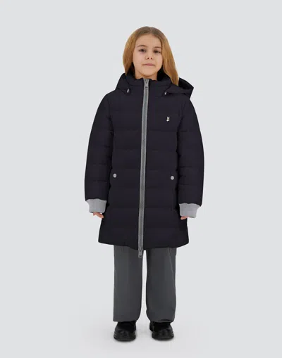 Herno Long Jacket In Black