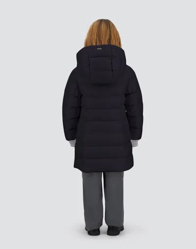 Herno Long Jacket In Black