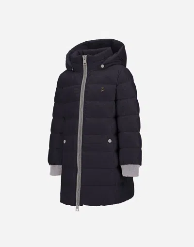 Herno Long Jacket In Black