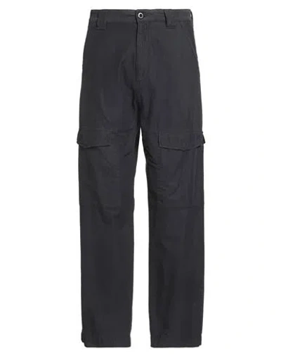 C.p. Company C. P. Company Man Pants Navy Size 40 Cotton, Elastane In Black