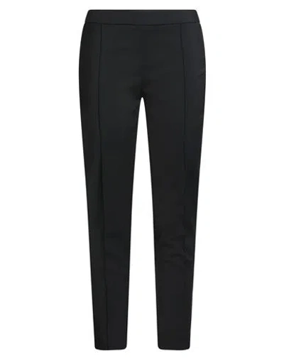 Max Mara Woman Pants Black Size 12 Cotton, Polyamide, Elastane In Black