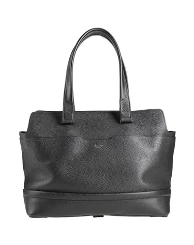 Pineider Woman Handbag Black Size - Leather