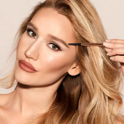 Charlotte Tilbury Select Your Brow Lift Or Eye Brow Pencil Brow Cheat - Eye Brow Pencil Brow Cheat - In Brown