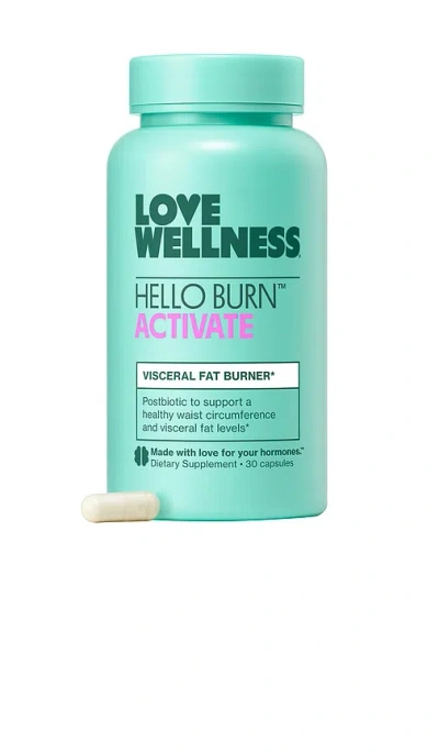 Love Wellness Hello Burn Activate In Blue
