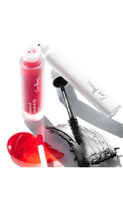 Ere Perez Lash To Lip Party Proof Duo Gift Set In Red
