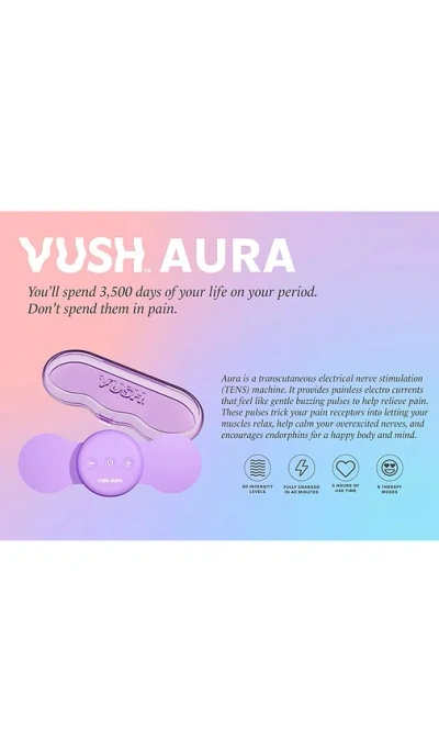 Vush Aura Wireless Replacement Electro Gel Pads In Pink