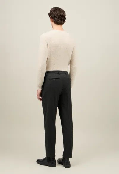 Boglioli Flannel Mario Trousers In Green