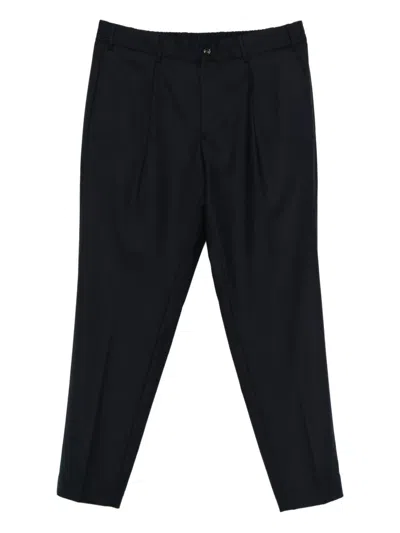 Dell'oglio Pleat-detail Tailored Trousers In Black