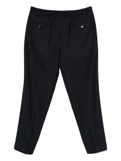 Dell'oglio Pleat-detail Tailored Trousers In Black