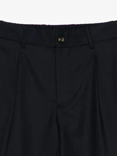Dell'oglio Pleat-detail Tailored Trousers In Black