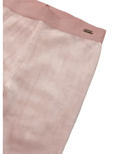 Mayoral Baby Basic Velvet Leggings In Pink