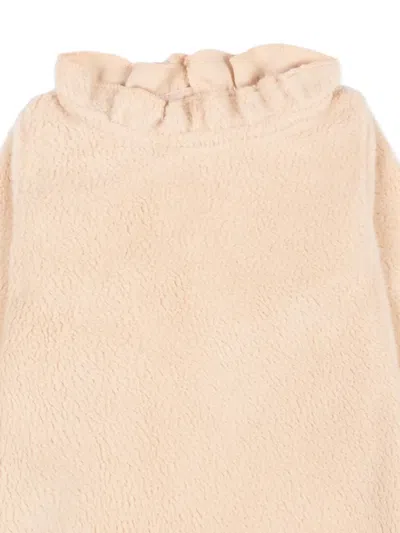 Bamboom Ruffled Long-sleeve Top In Neutral