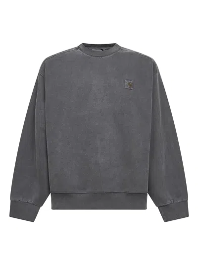 Carhartt Wip Charcoat Cotton Oversize Vista Sweat In Gray