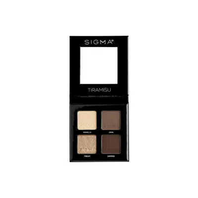 Sigma Beauty Tiramisu Eyeshadow Quad In Multi