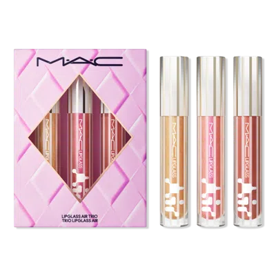 Mac Glossed Out Lipglass Trio In Multi