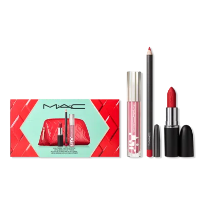 Mac Trending Tomorrow Lip Trio Red (worth £68) In Multi