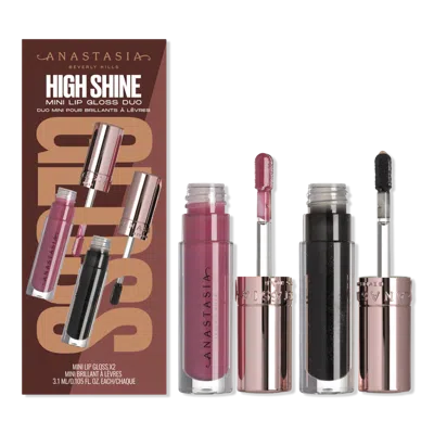 Anastasia Beverly Hills High-shine Mini Lip Gloss Duo - Pulse + Phantom