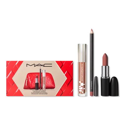 Mac Trending Tomorrow Lip Trio Nude (worth £68) In Multi