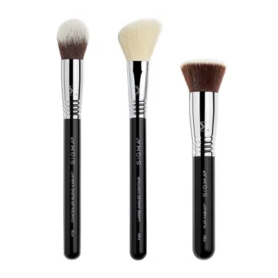 Sigma Beauty Best-selling Face Brush Trio In Multi