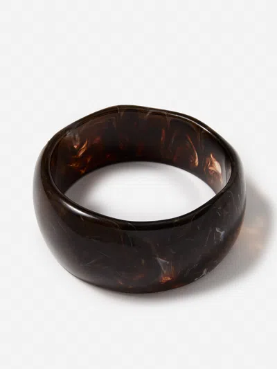 J.mclaughlin Women's Marbleized Bangle Brown In Brown