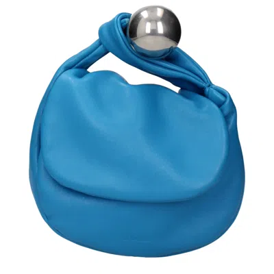 Jil Sander Blue Leather Handbags