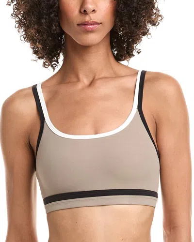 Splits59 Eva Rigor Double Strap Bra In Gray