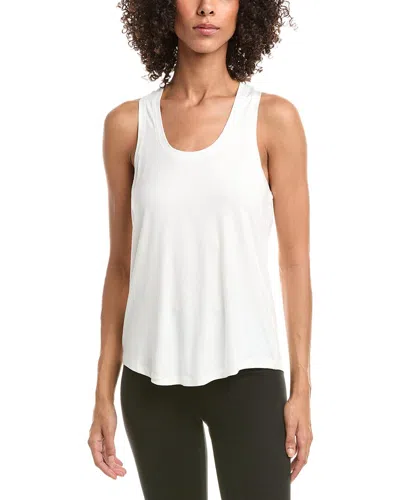 Splits59 Toni Scoop Neck Jersey Tank In White