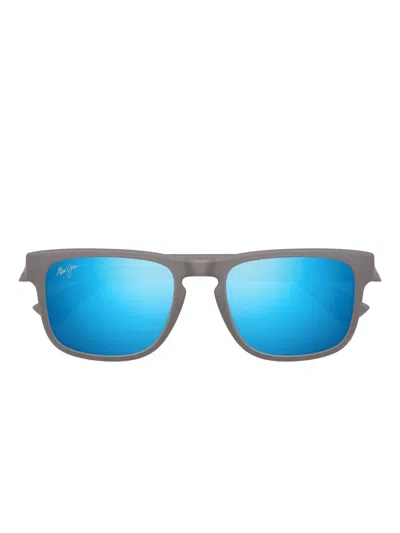 Maui Jim Square Frame Sunglasses In Gray