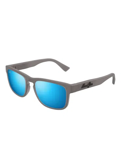 Maui Jim Square Frame Sunglasses In Gray