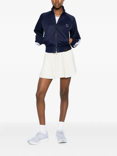 Stella Mccartney Stripe Track Jacket In Blue