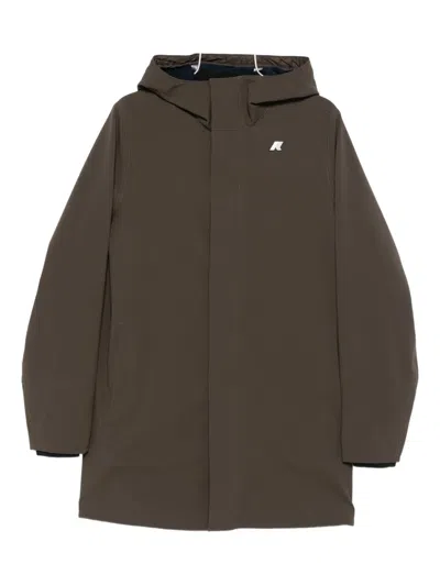K-way Marlyn Hooded Jacket In Green