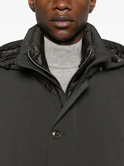 Montecore Hooded Jacket In Green