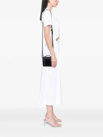 Pre-owned Louis Vuitton 2021-2025 Monogram Taurillon Pico S Lock Satchel In Black