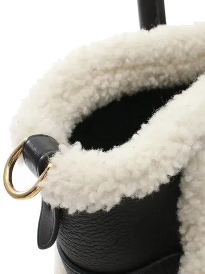 Pre-owned Louis Vuitton 2021-2025 Monogram On My Side Mm Satchel In Black