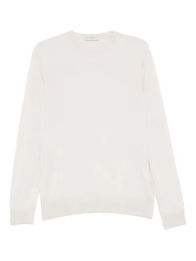 Bruno Manetti Fine-knit Jumper In Neutral