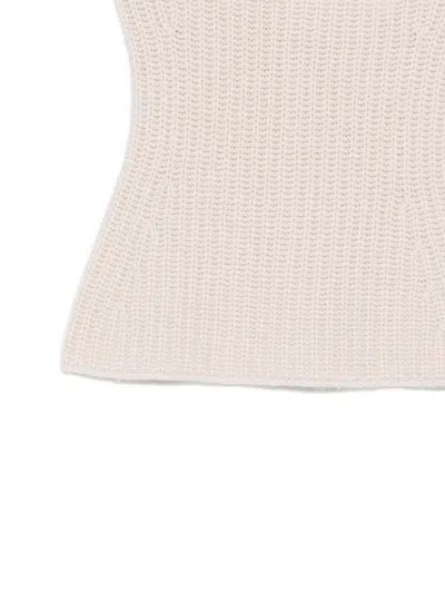 Iris Von Arnim Alfreda Ribbed-knit Neck Warmer In Brown