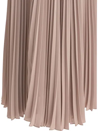 Semper Grey Polyester Skirt In Pink