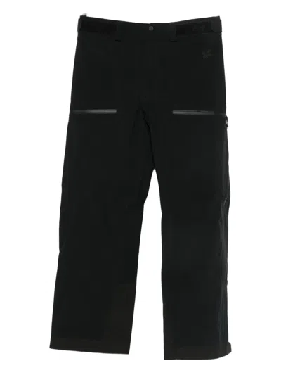 Goldwin Zip-detail Waterproof Ski Trousers In Black