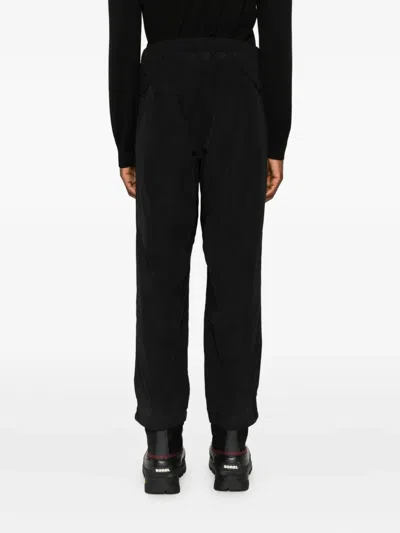 Goldwin Belted Straight-leg Trousers In Black